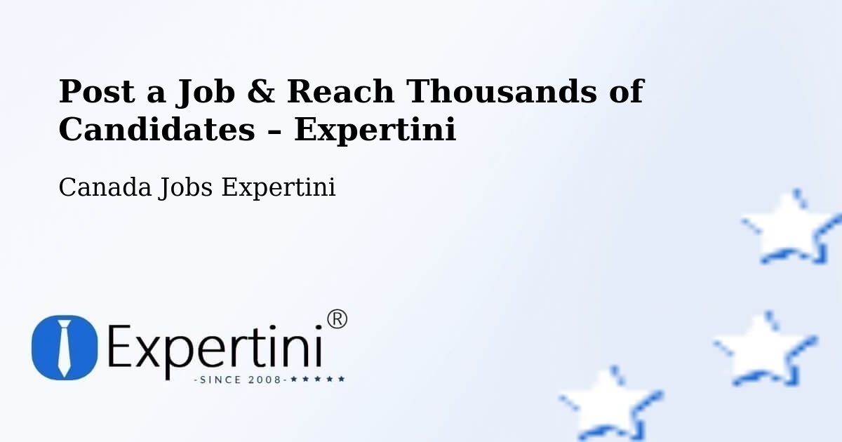 Post a Job in Rawdon – Hire the Right Talent - Rawdon, Canada Jobs Expertini