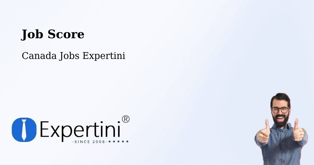 Job Score & Job Description Score Tool – Rawdon - Canada Jobs Expertini