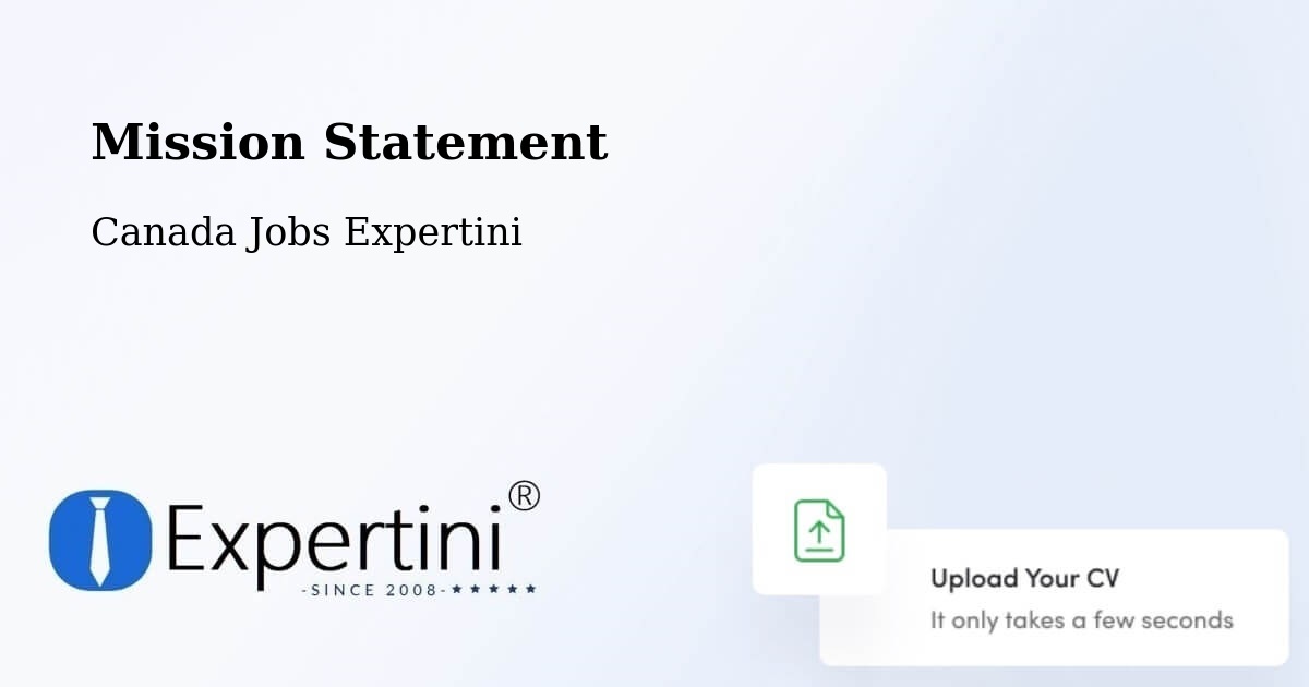 Corporate Mission – Rawdon - Canada Jobs Expertini